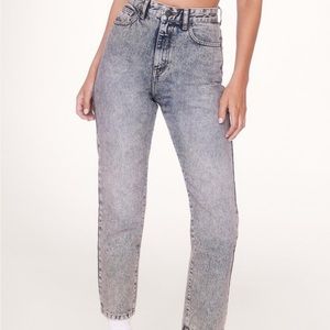 Nasty Gal Organic Denim High Waisted Mom Jeans